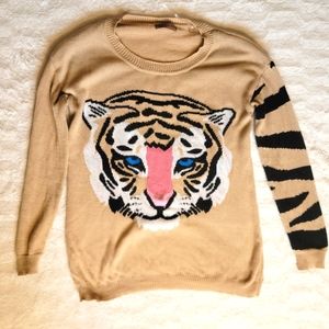 Knitted Tiger Sweater